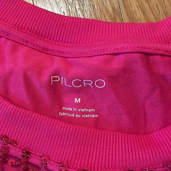 Anthropology Pilcro NWT size M sequin top - Picture 6 of 11